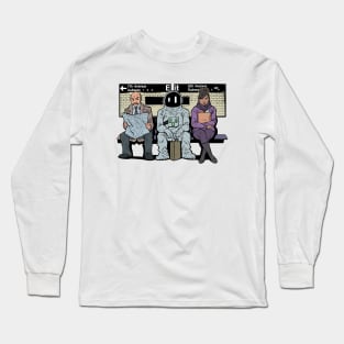 Off To Work - Astronaut Long Sleeve T-Shirt